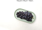 Green Small Tray, Oval Tray for Kitchen Counter, Bathtub Bathroom Vanity Items - Image 7