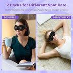 LEOSTEP 2 PCS Cooling Gel Eye Mask Reusable Cold Eye Mask, Frozen Eye Compress - Image 6