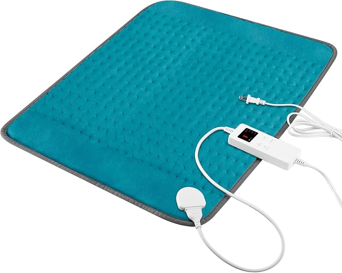 Heating Pad for Back Pain & Cramps Relief, Electric Heating Pad for by vilicert