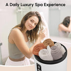 USHOWER Towel Warmers for Bathroom, 20L Large Towel Warmer Bucket for Spa - Image 2