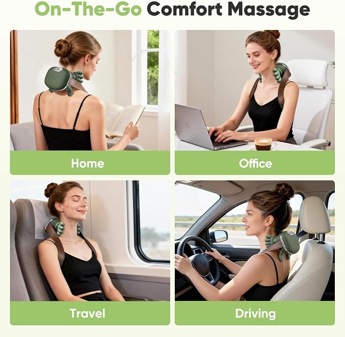 Shoulder and Neck Massager, Bionic Heated Massager, Neck Massager - Image 9