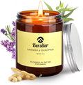 Aromatherapy Candles, Scented Candles, 7OZ Lavender Eucalyptus Candles Stress by BERSILER
