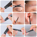 Nail Clippers Set Men Personal Care Tools Accessories Professional Manicure - Image 5