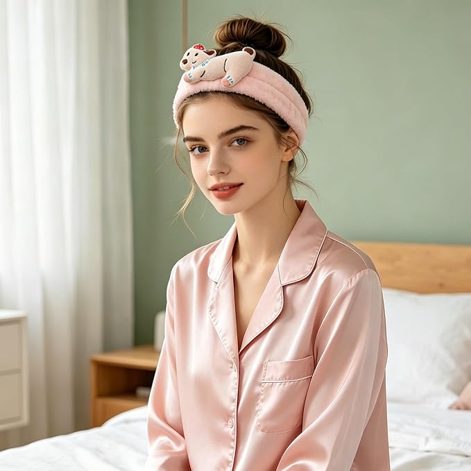 PERFECTSIGHT Kawaii Headband for Spa, Washing Face, Party - Image 7