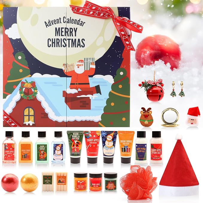 Advent Calendar 2025-24 Days of Beauty Advent Calendar, BFFLOVE Spa Gift Baskets - Image 2