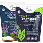 FOOT CURE Tea Tree Oil & Soothing Lavender Foot Soak by FOOTCURE