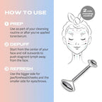 Sacheu Stainless Steel Face Roller Skin Care and Lymphatic Drainage — Cooling - Image 6