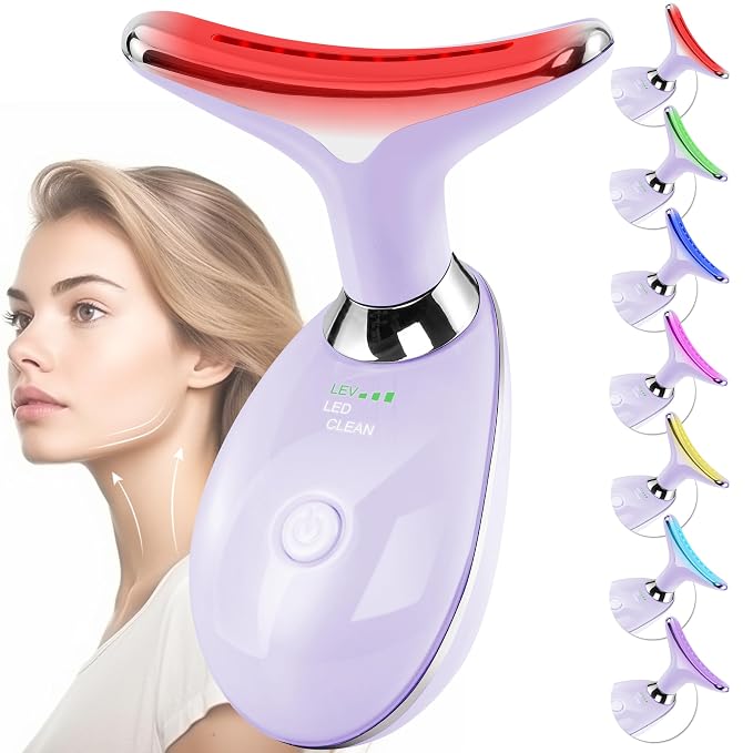 Facial Massager Red-Light-Therapy-for-Face and Neck, Face  culpting Wand by Doset