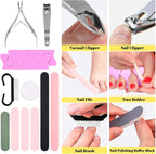 Professional Foot Care Kit, 30-Piece Pedicure Set - Image 5