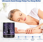 EQUSUPRO Essential Oil Diffuser 300ml Metal Electric Ultrasonic Diffuser - Image 6