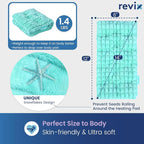 REVIX 6 * 12" Moist Heating Pad Microwavable, Reusable Microwave Heating Pads - Image 3