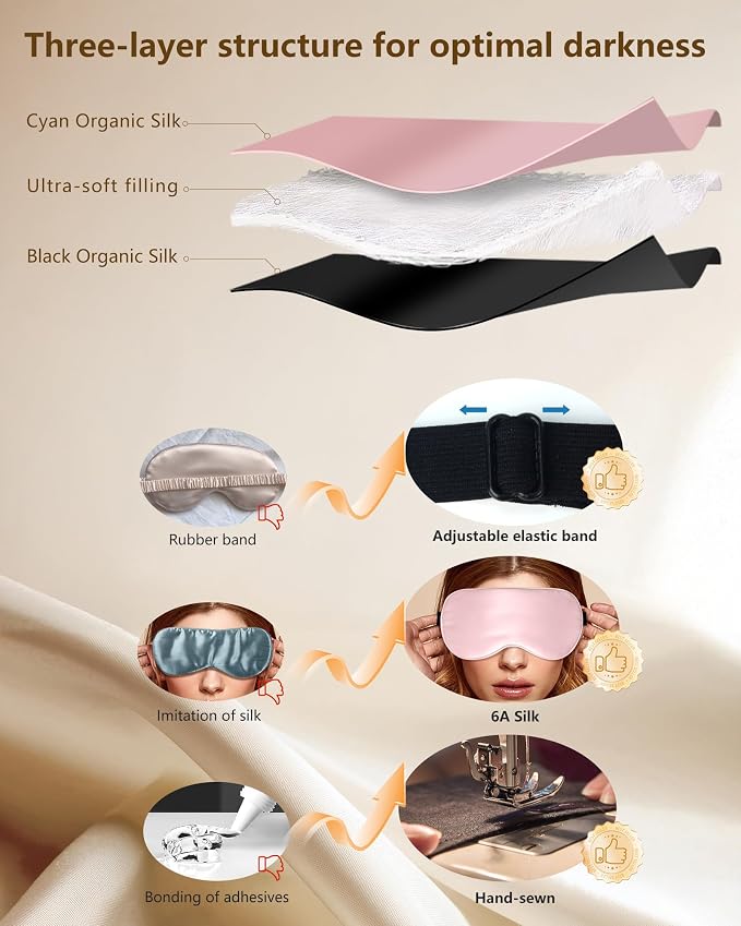 Silk Sleep Mask for Women - Image 5