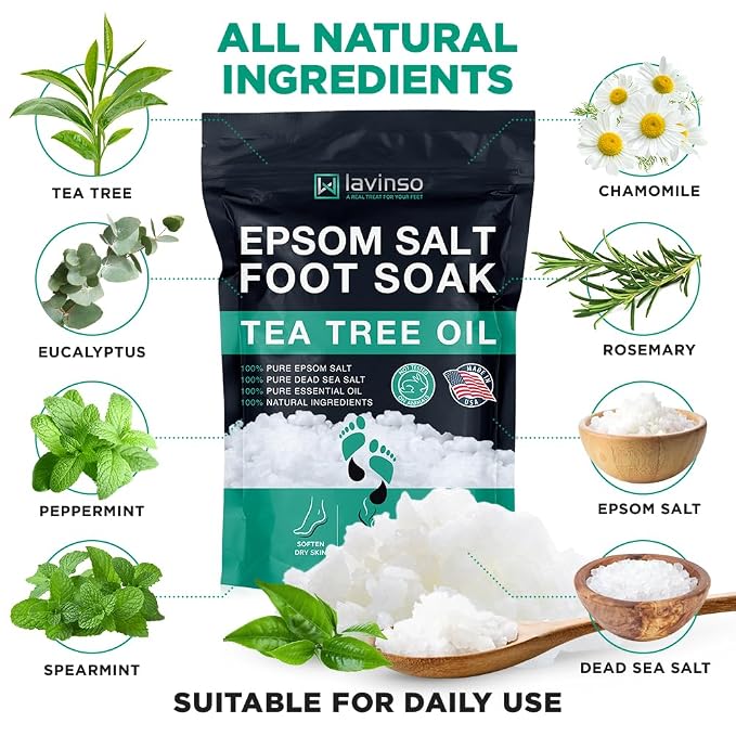 Tea Tree Oil Foot Soak and 40% Urea Cream - Image 6