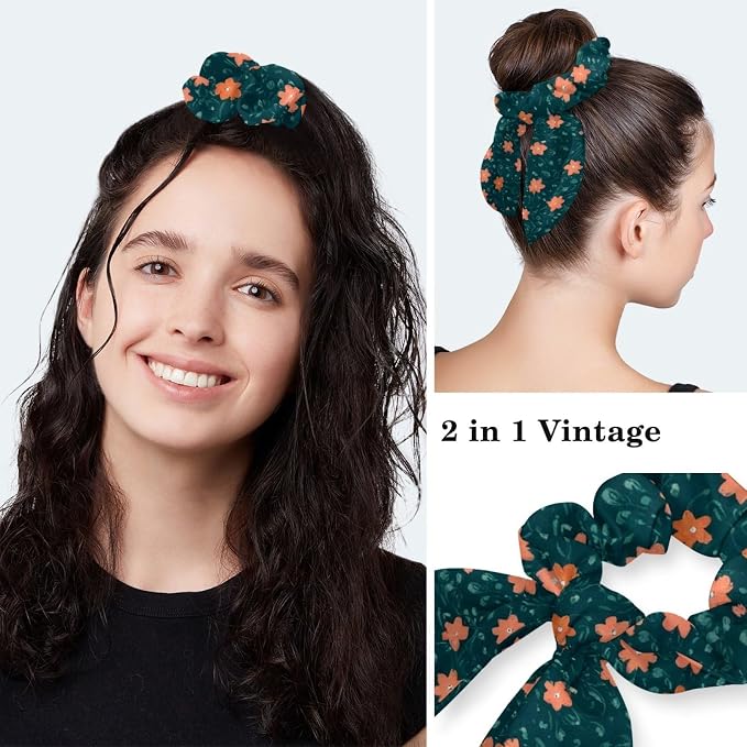 Scrub Caps Women Nursing Hats Floral Flowers - Image 5