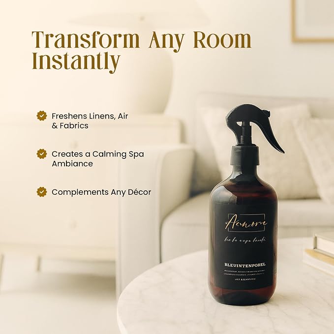 Room and Linen Spray/500 ml/Relaxing Home Fragrance, and Bathroom Deodorizer - Image 3