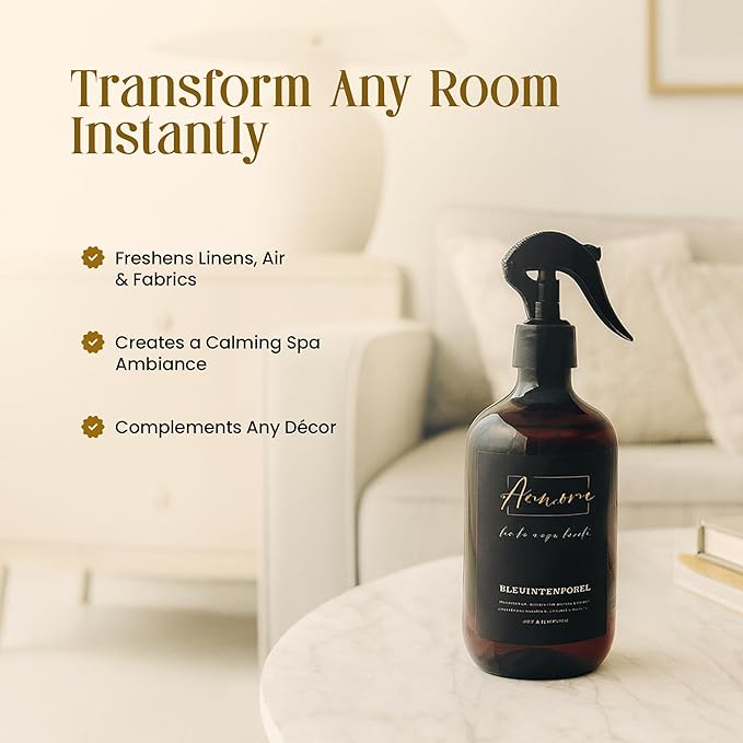 Room and Linen Spray/500 ml/Relaxing Home Fragrance, and Bathroom Deodorizer - Image 3