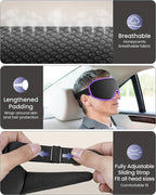 WAOAW Sleep Mask for Men Women: Blackout Eye Masks for Sleep - Image 4
