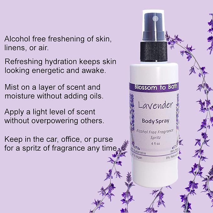 Blossom to Bath Lavender Body Spray - Image 3