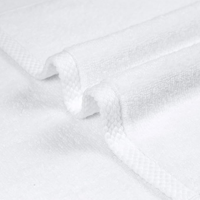 Amazon Basics 8-Pack Soft, Highly Absorbent, Quick-Dry Hand Towels, 100% Cotton - Image 2