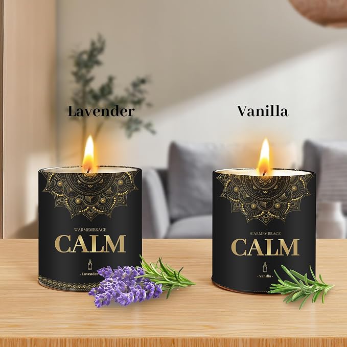 WarmEmbrace Scented Candles, 9 Oz Candle Sets - Image 3