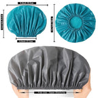 Jumbo Size Shower Cap 2 PCS Waterproof Shower Caps - Image 4
