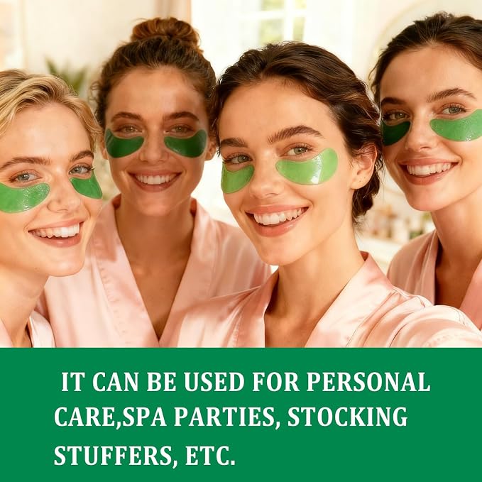 firstfly 60 Pcs Avocado Eye Mask, Under Eye Patches - Image 5