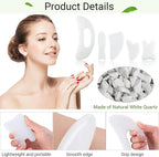 Treela 5 Pcs Gua Sha Facial Tools Set and 1 Pcs Body Gua Sha Massage Tool - Image 3