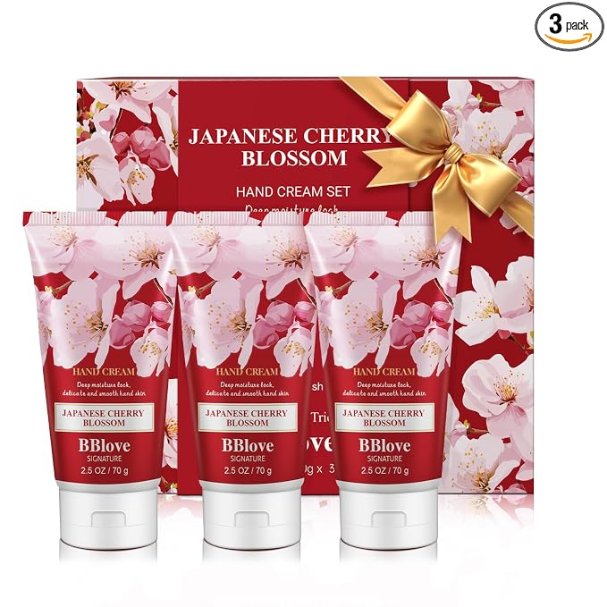 Bath and Body Care Hand Cream Moisturizing Gift Set-3PCS x 2.5oz Japanese by VitalLuxury
