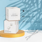 Pointed Tip Cotton Swabs, Double Precision Tips - Image 2