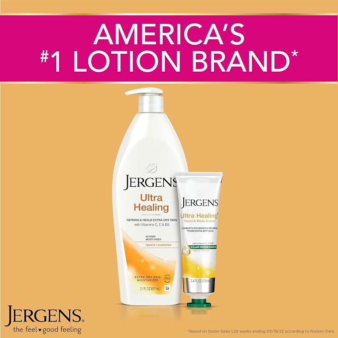 Jergens Ultra Healing Dry Skin Lotion, Hand and Body Moisturizer - Image 7