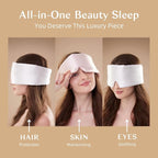 Silk Sleep Mask for Women and Men, Side Sleeper, 22 Momme Pure Mulberry Silk - Image 3