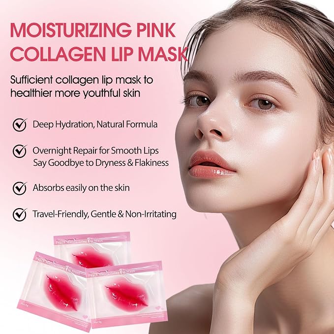 30 pieces of Moisturizing Collagen Crystal Lip Mask - Image 3