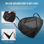 WWDOLL KN95 Face Mask 25 Pack, 5-Layers Breathable Disposable KN95 Masks - Image 5