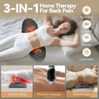 3 in 1 Smooth Spine Triple Fusion Back Massager - Image 2