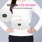 Portable Heating Pad Period Cramps: 2 Timer 6 Heat Levels 6 Vibration Modes - Image 3