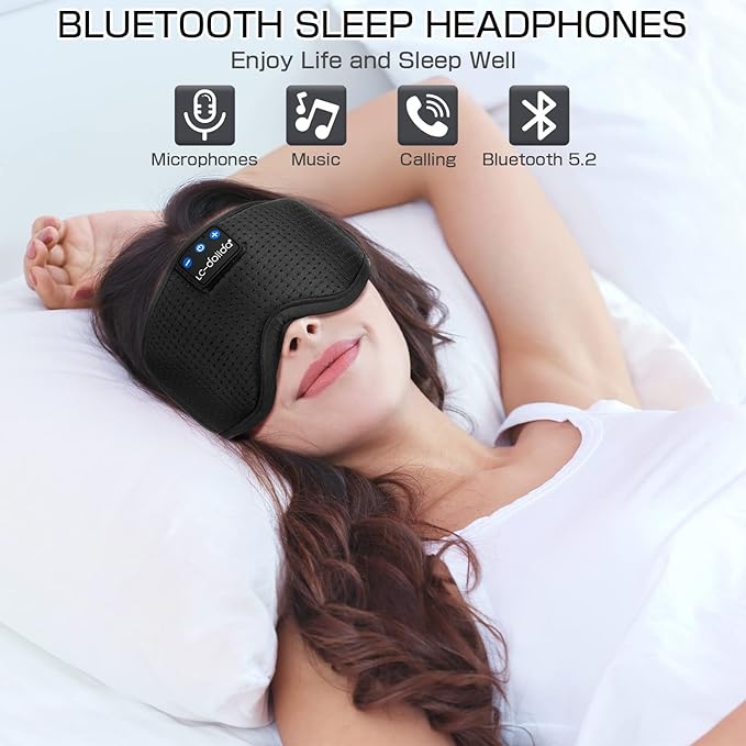 Sleep Headphones Sleep Mask - Image 4