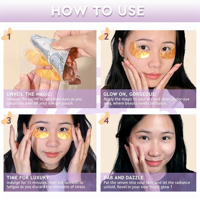 Under Eye Patches, 30 Pairs Eye Mask Skin care - Image 5