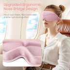 BeHoomi Sleep Mask, Premium Eye Mask - Image 6