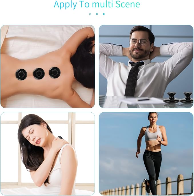 4 Pcs Mushroom Hot Massage Stones Set Natural Bian Warm Rocks Kit - Image 6