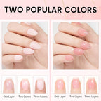 AILLSA Nail Extension Kit Short Almond Nail Tips 240pcs - Image 9