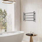 Towel Warmer with Built-in Timer Bathroom Wall Mounted Bath Towel Heater - Image 7