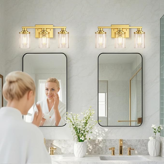 L LOHAS LED 3 Light Bathroom Vanity Light, Vanity Lights - Image 5