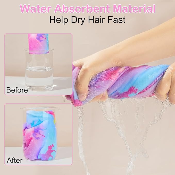 Basumee Microfiber Hair Towel Wrap - Image 2