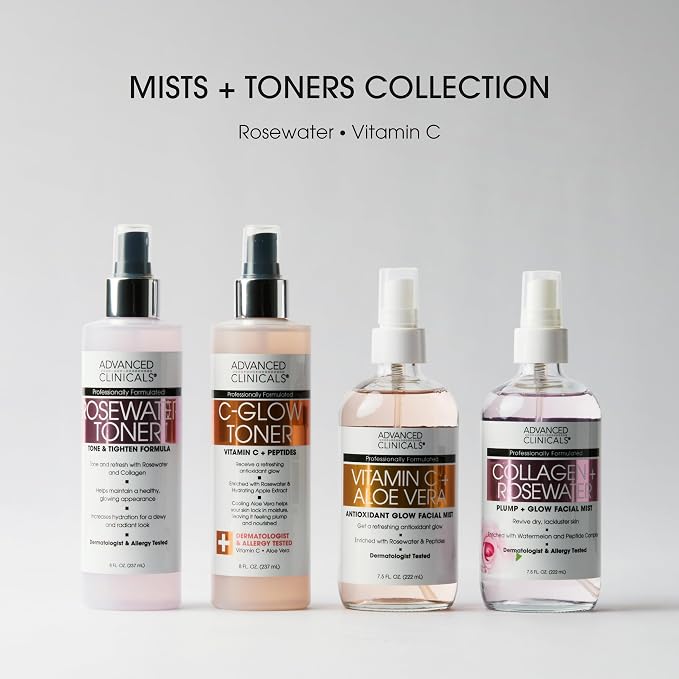 Advanced Clinicals Vitamin C Glow Facial Mist Toner - Image 8