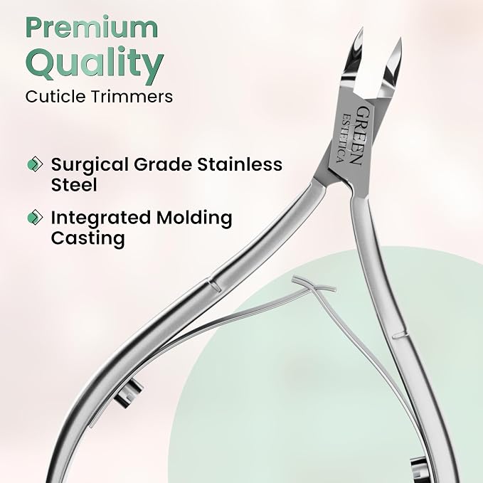 Professional Premium Cuticle Trimmer Stainless Steel Cuticle Nippers - Image 8