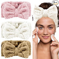 LAPOHI 3 Pack Microfiber Bowtie Headbands by LAPOHI