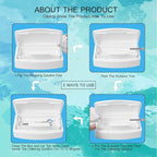 Plastic Sterilizing Tray, Tool sterilization box, Nail Tools Plastic - Image 5