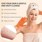 Alotpower 24 Pieces Exfoliating Bath Gloves, Made of 100% Nylon, 12 Colors - Image 4