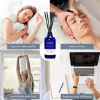 Xcleen Citrus Scented Reed Diffuser, Lime & Lemon Oil Reed Diffuser, Real - Image 5