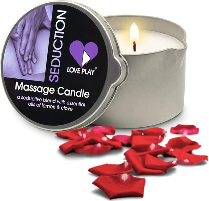 LOVE PLAY Massage Oil Candle for Home SPA by LOVEPLAY